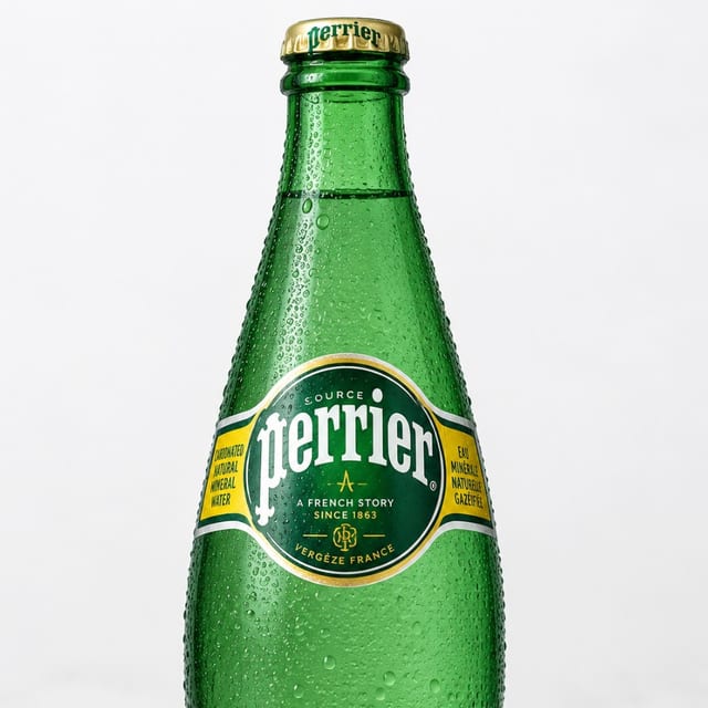 Sparkling Water Perrier.